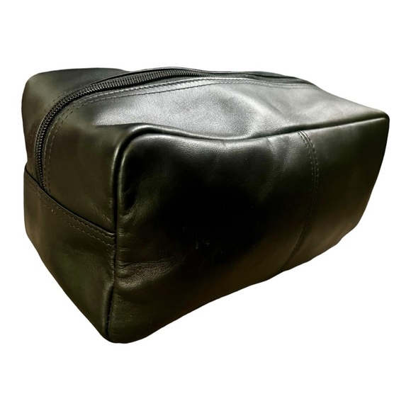 Michael Green Men’s Leather DOPP Bag - Picture 5 of 9